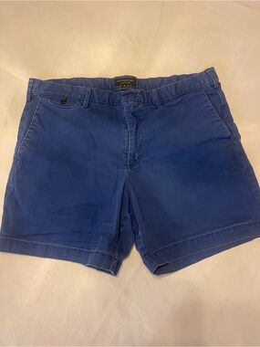 Banana Republic Men’s Blue Cotton Chino Shorts 38 Lived in Shorts